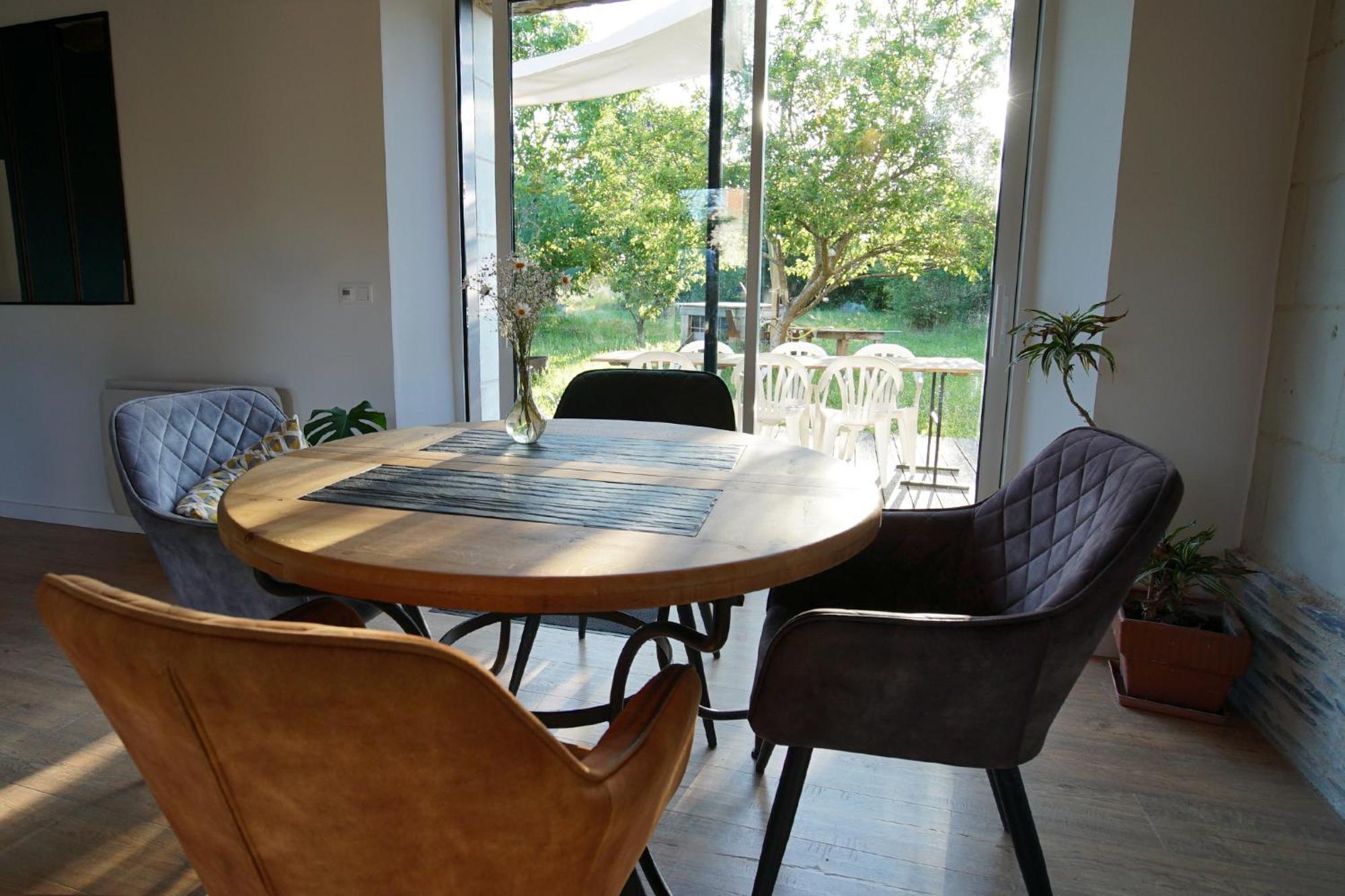 La Longere Appartement La Menitré Buitenkant foto